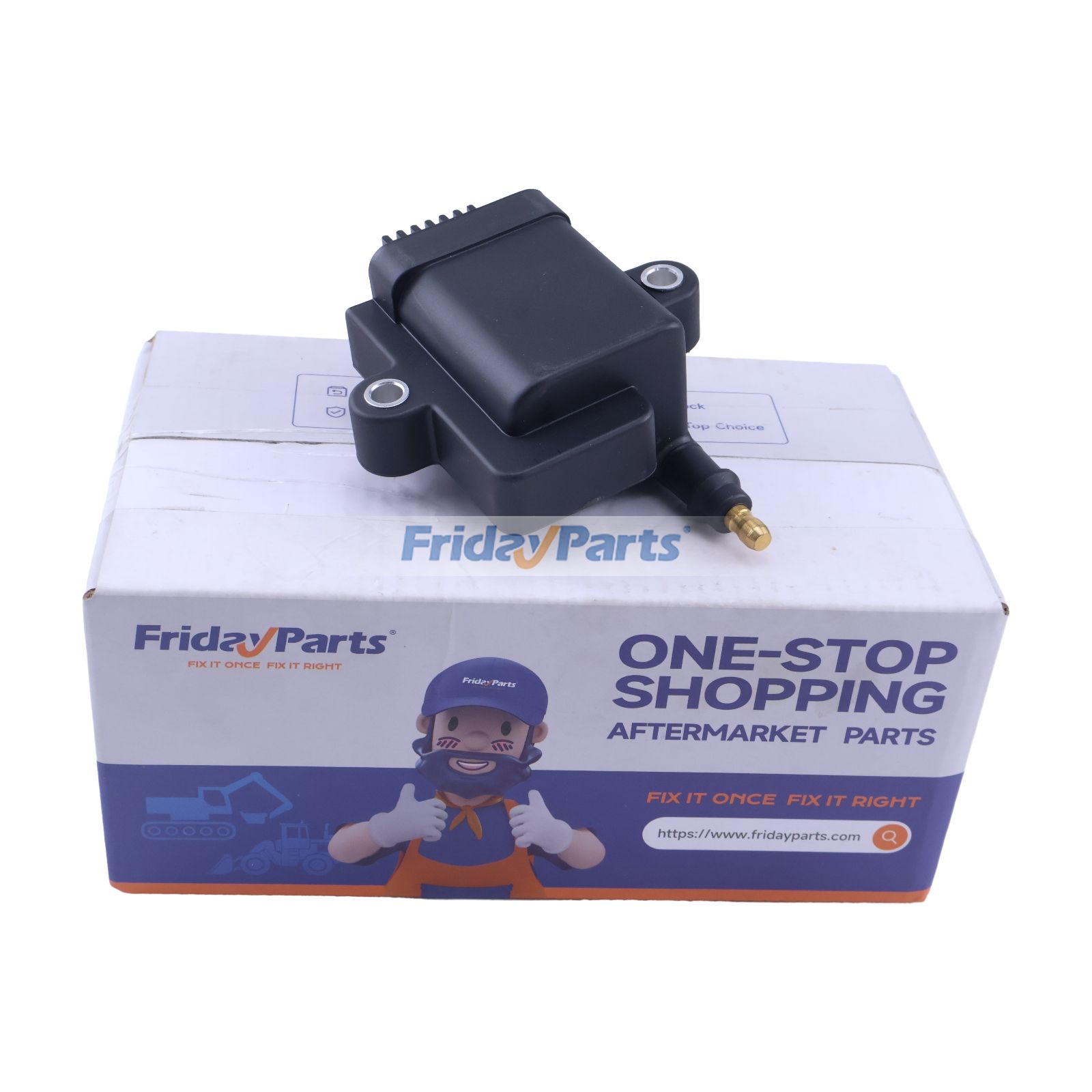 Bobine d'allumage marine 1698-1009 612600190686 pour moteur hors-bord Mercury Optimax Weichai WP10 WP12 Howo Truck