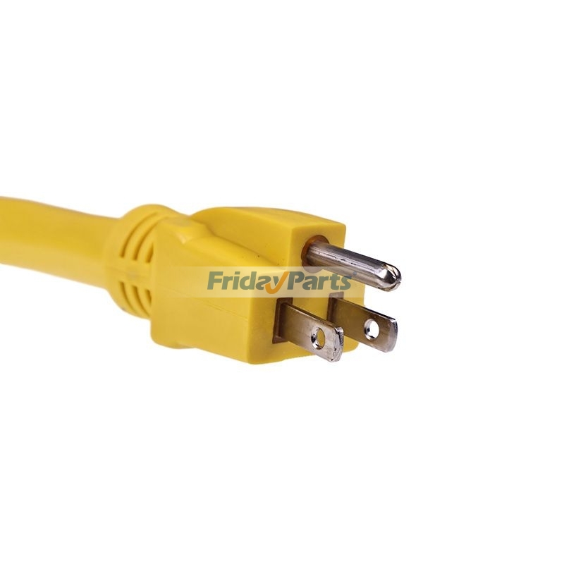 Cabo de alimentação de costa marinha Pigtail Boat Adapter 21103 para sistema elétrico de RV marinho FridayParts