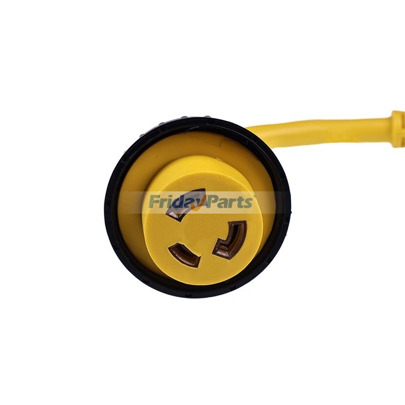 Compre Cabo de alimentação de costa marinha Pigtail Boat Adapter 21103 para sistema elétrico de RV marinho na FridayParts