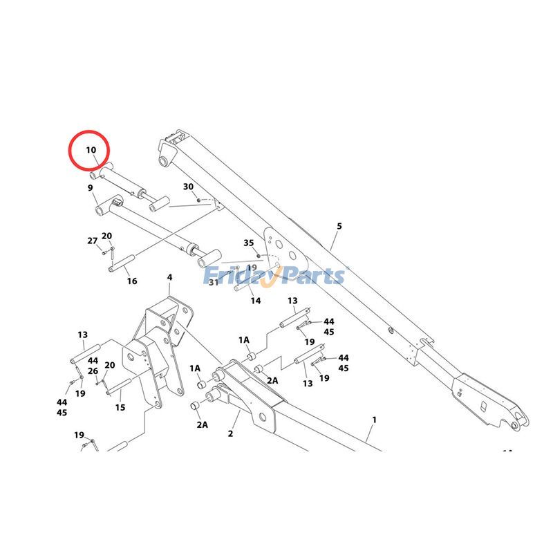 Master CylinderBoom Lift for Aerial Work Platforms