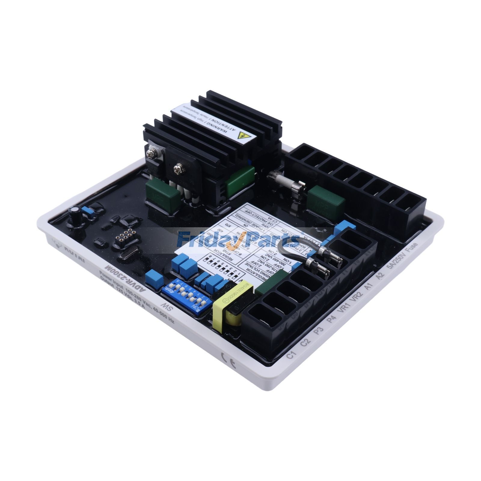 Remplacement du régulateur de tension analogique numérique hybride McPherson Controls ADVR-2200M Pour AUTRE MARQUE