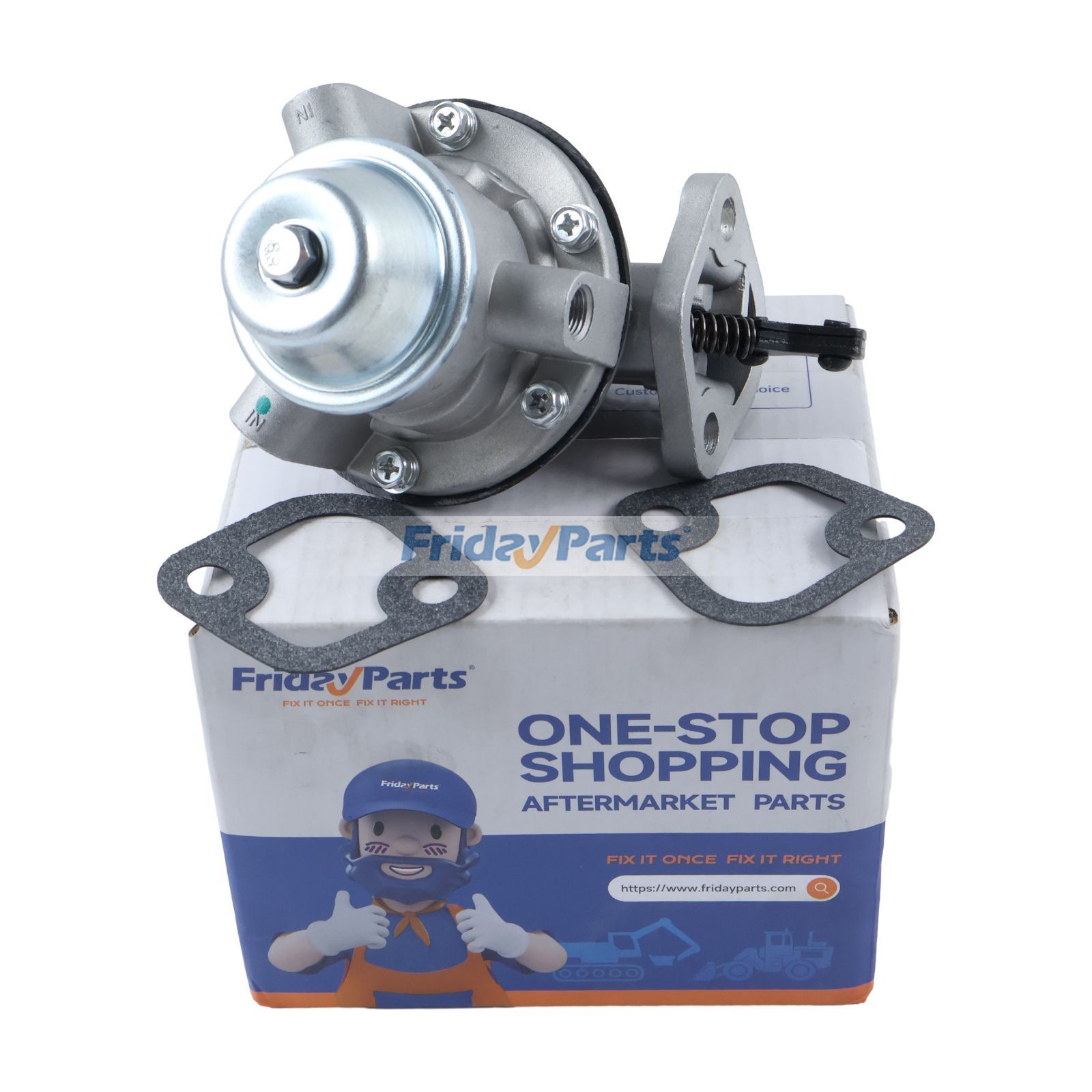 Mechanical Fuel Pump SP1063MP M16160 FD0038 B0008P 6441107 for Wisconsin Engine VE-4 VF-4D VP-4D V-460D John Deere