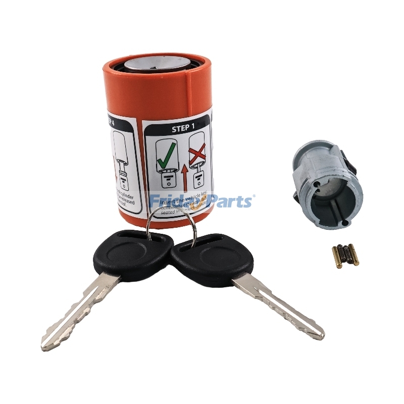 FridayParts Mechanischer Zündschlosszylinder mit Schlüsseln