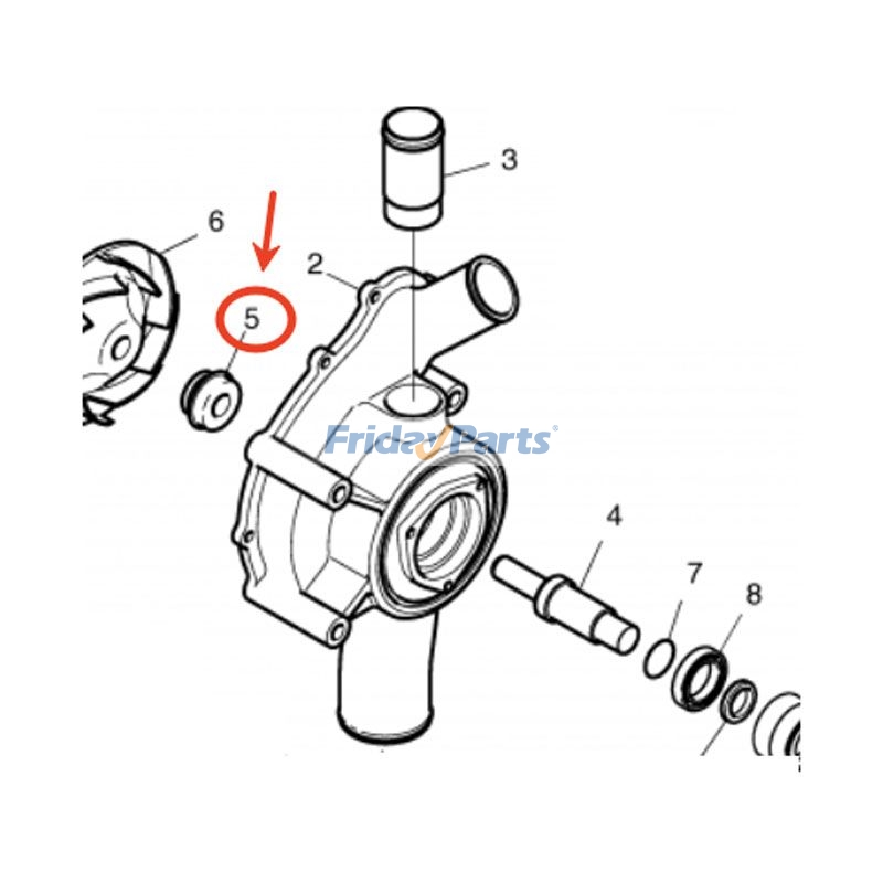 Water Pump Mechanical Seal for Engine,Excavator,Loader