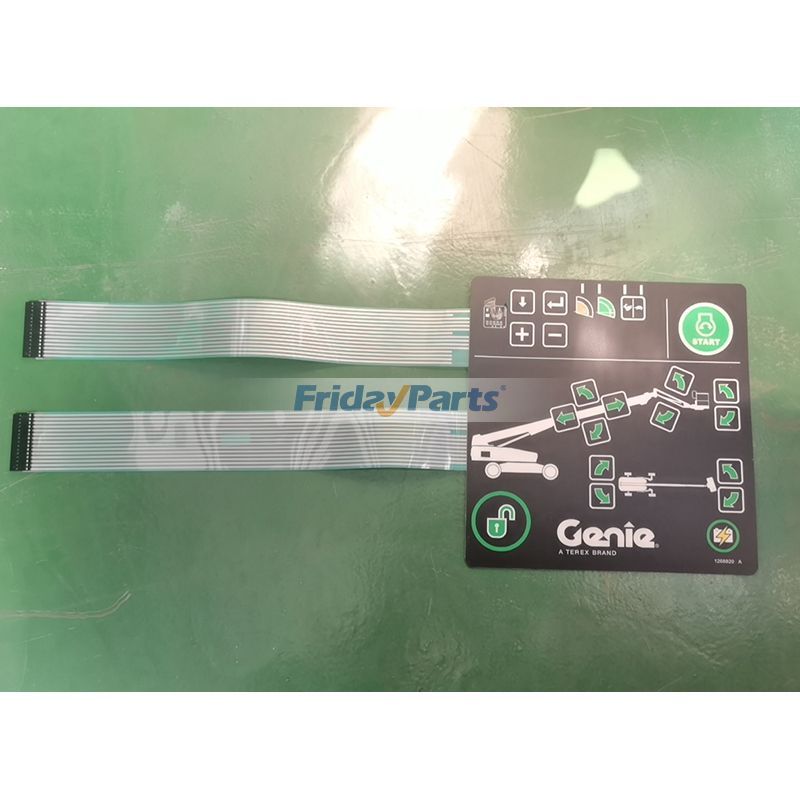 Genie ブームリフト SX-105 SX-125 用メンブレン デカール 1268820GT