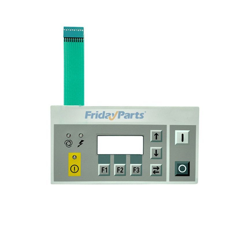 Atlas Copco エアコンプレッサー GA55-75 用コントローラー 1900-0701-06 のメンブレン キーパッド