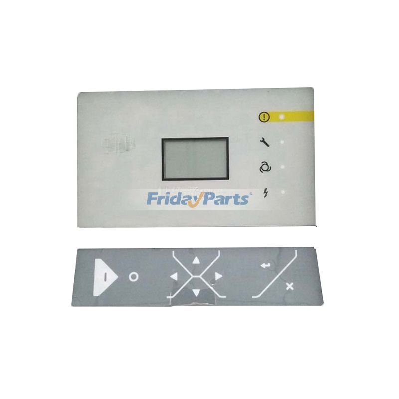 アトラスコプコ コンプレッサー GA37 GA55 用コントローラー 1900-5200-11 のメンブレン キーパッド