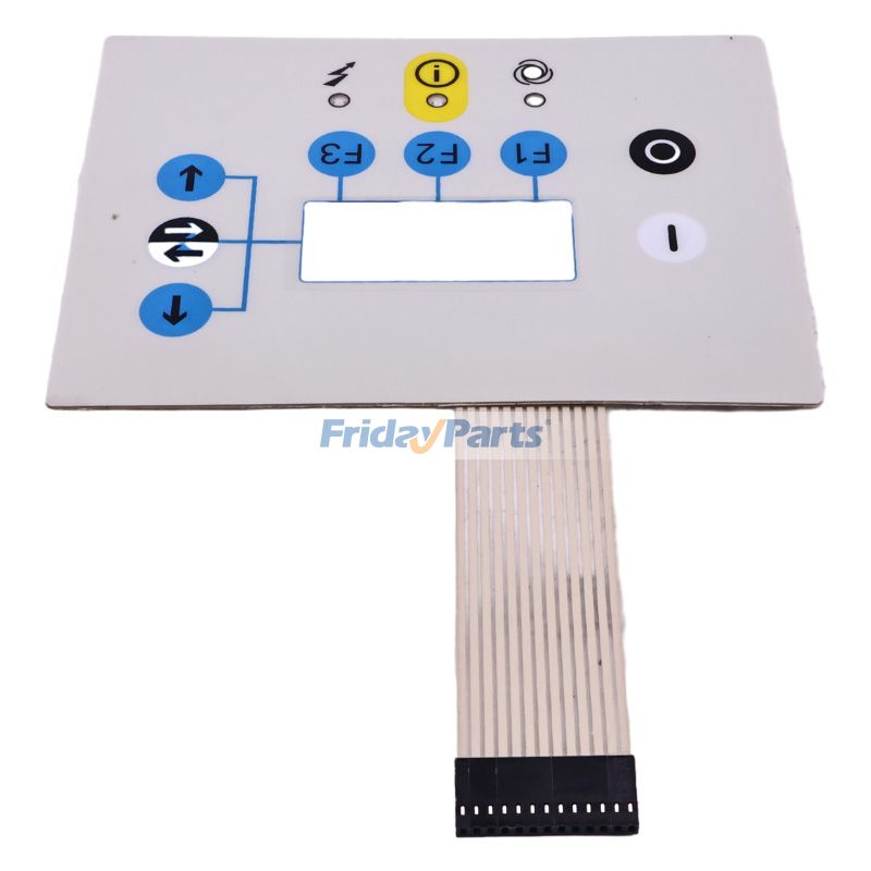 空気圧縮機 コントローラーのメンブレンキーパッド