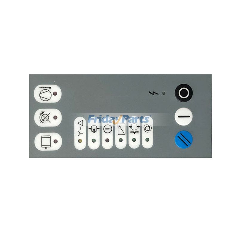 アトラスコプコ エアコンプレッサー用コントローラー 2202-8420-00 のメンブレン キーパッド