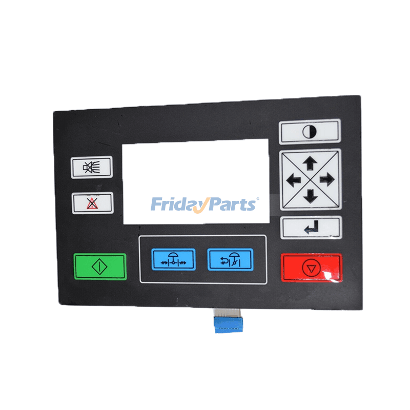 Ingersoll Rand エアコンプレッサー用コントローラー 22110399 のメンブレン キーパッド