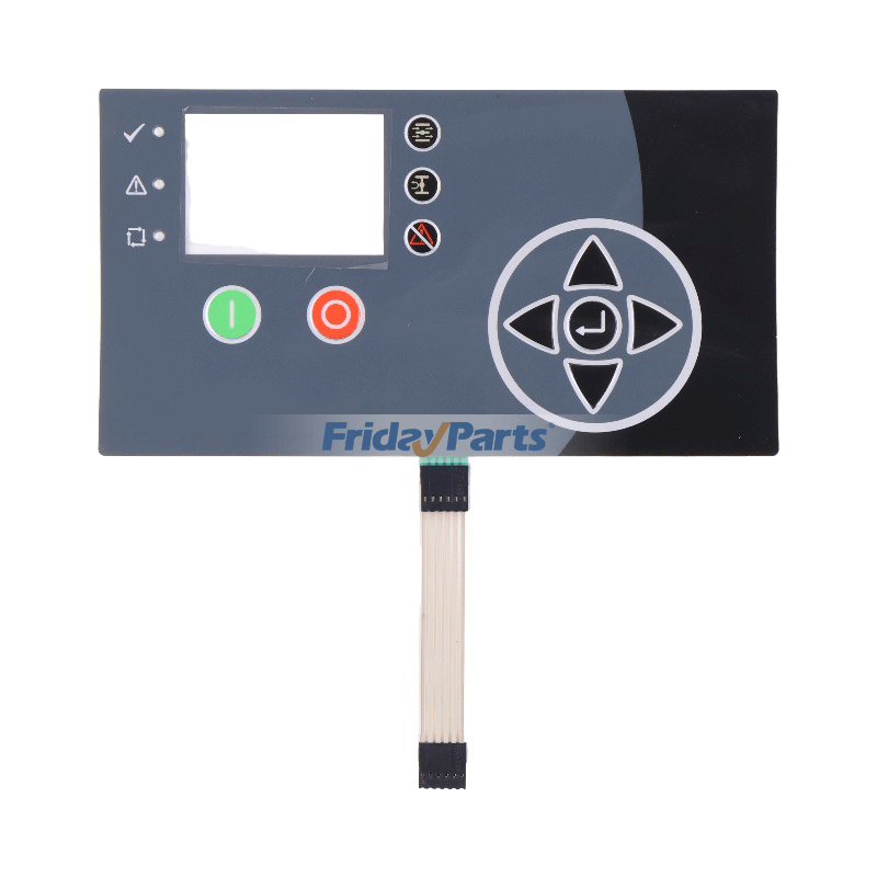 空気圧縮機 コントローラーのメンブレンキーパッド