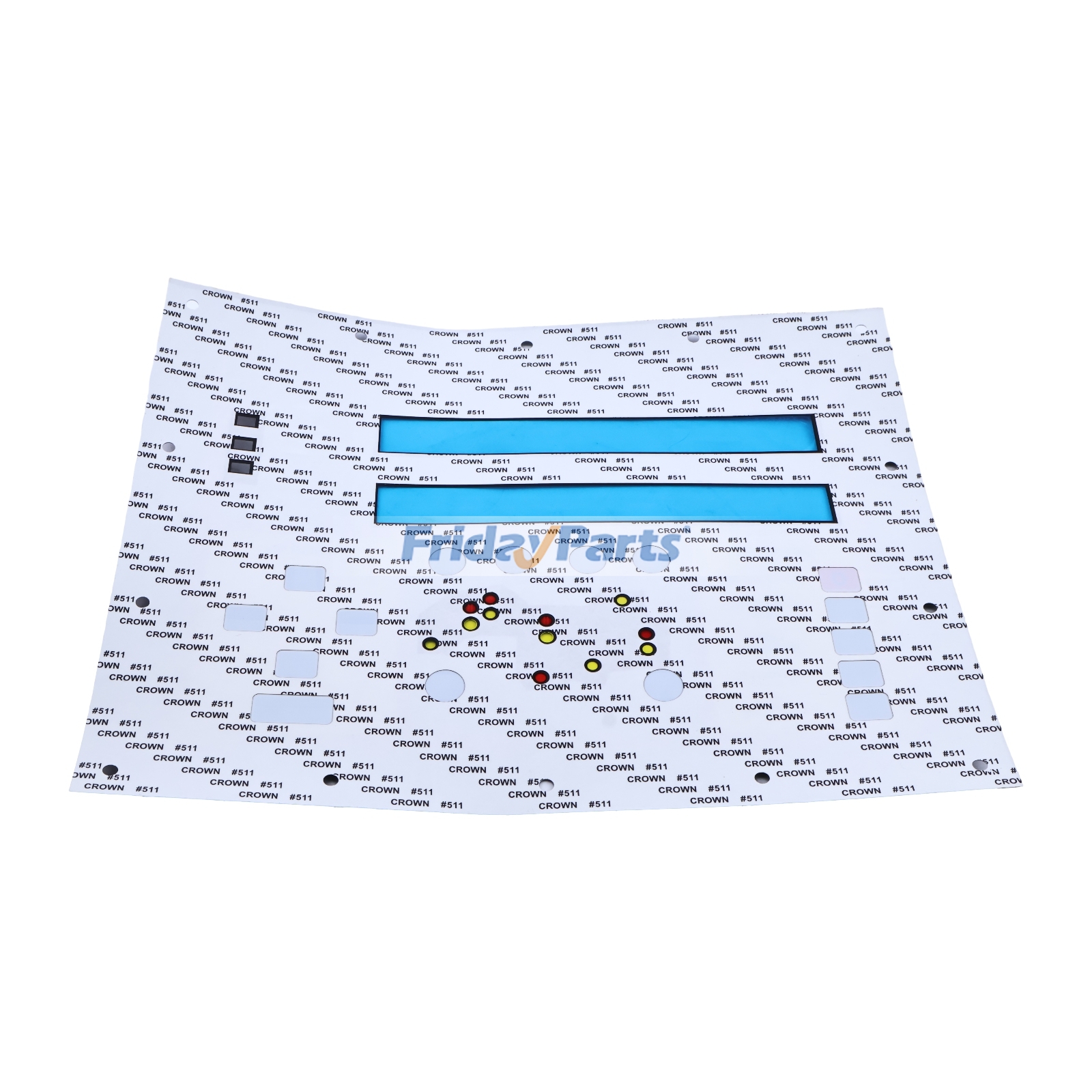 Clavier à membrane 302EAU1173 pour contrôleur de compresseur d'air Gardner DenverpourPour Gardner Denver