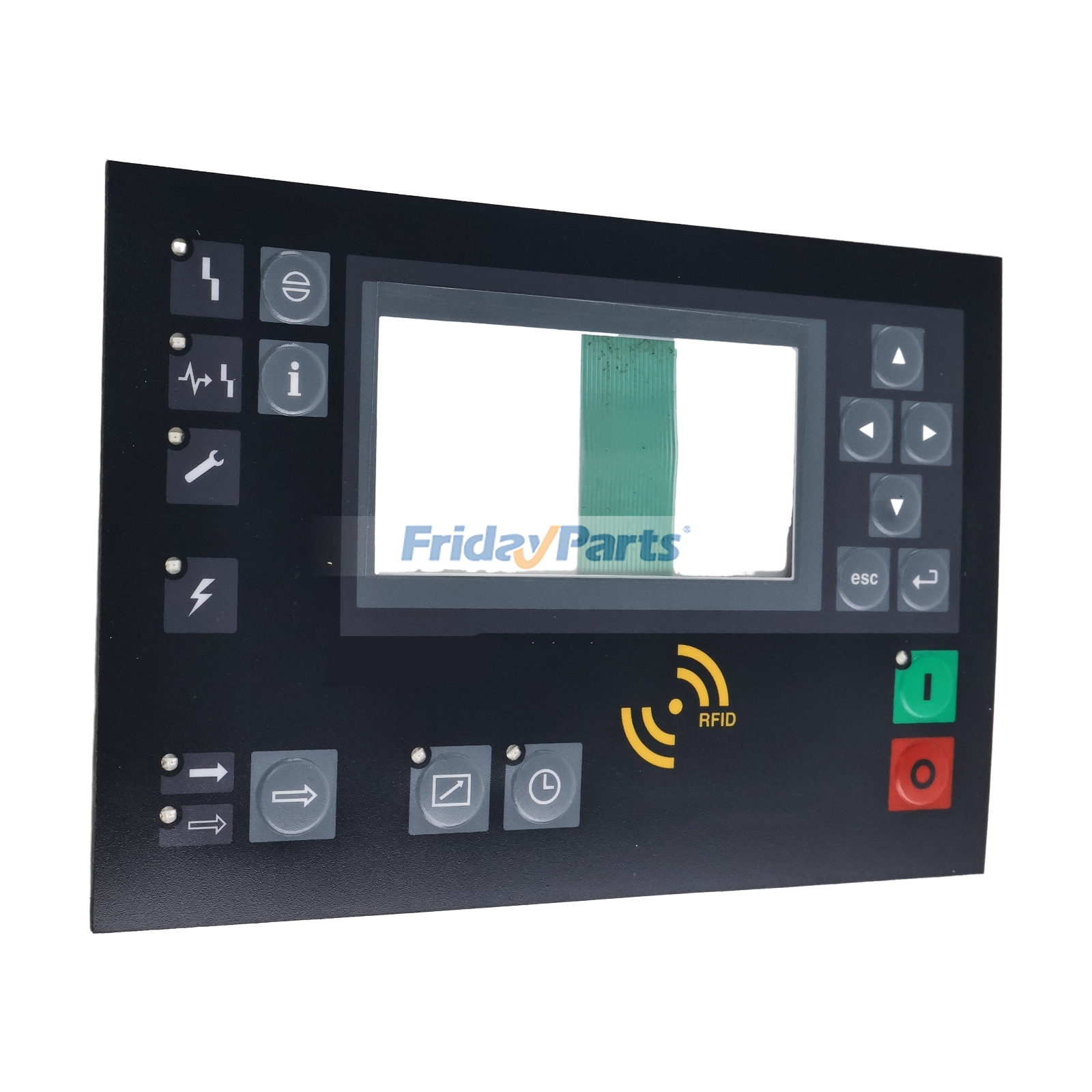 空気圧縮機 Kaeser 用コントローラーのメンブレン キーパッド