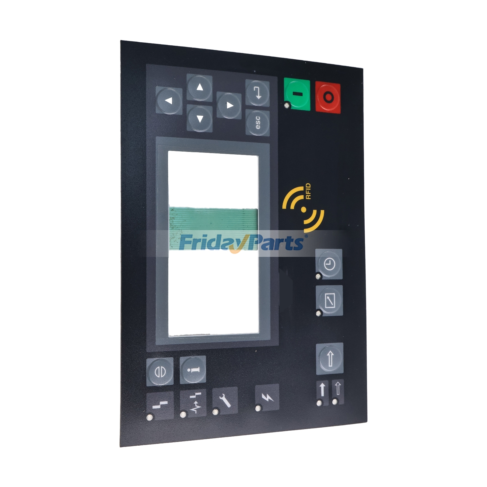 Kaeser用用Kaeser エアコンプレッサー用コントローラー 7.7601P0 のメンブレン キーパッド