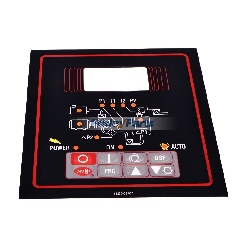 空気圧縮機 コントローラーのメンブレンキーパッド