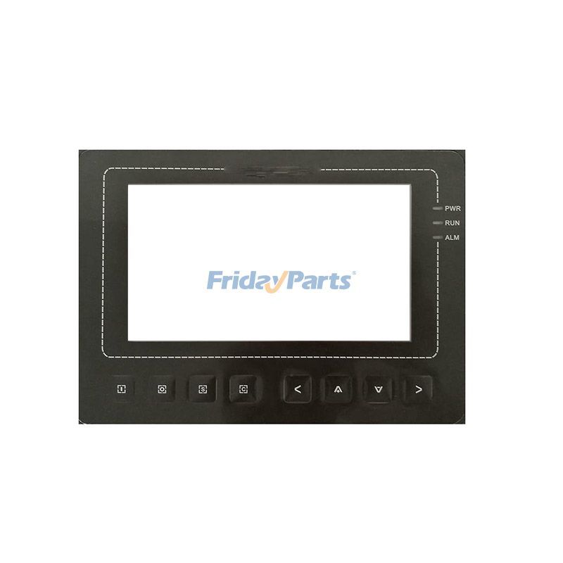 スクリューエアコンプレッサー用コントローラー MAM-6090 のメンブレンキーパッド