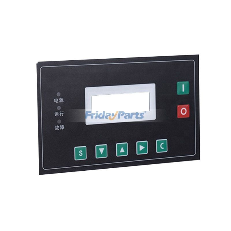 エアコンプレッサー用コントローラー MAM-660C のメンブレンキーパッド