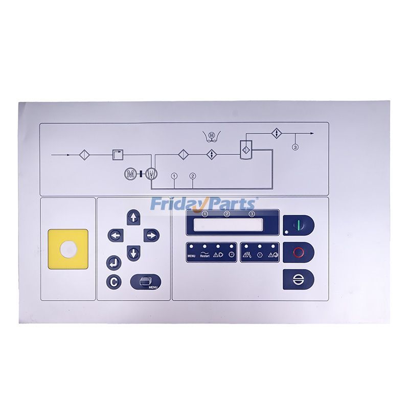 Membrane Keypad of Delcos 3100 Controller for Air Compressor