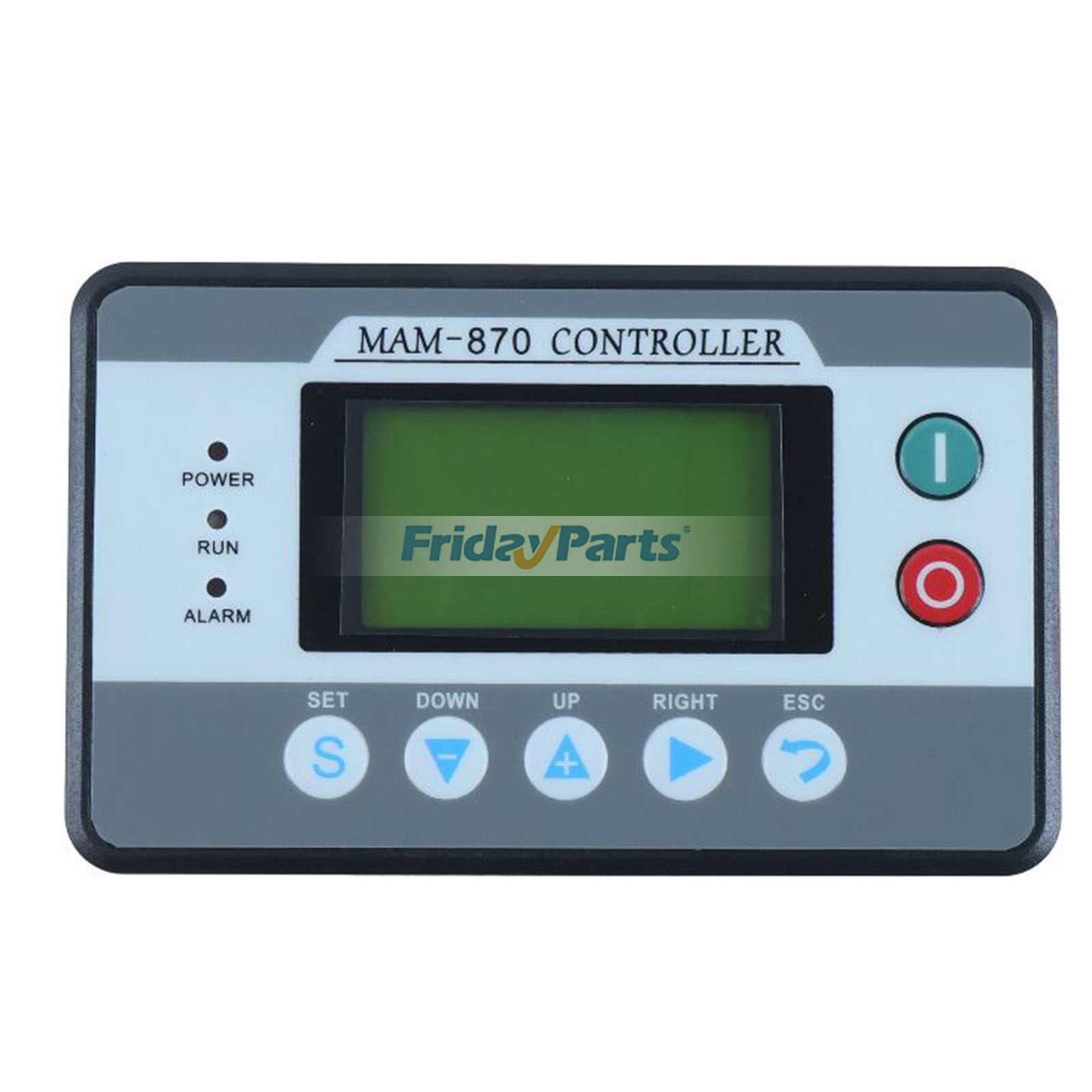 Teclado de membrana del controlador MAM-870 para compresor de aire