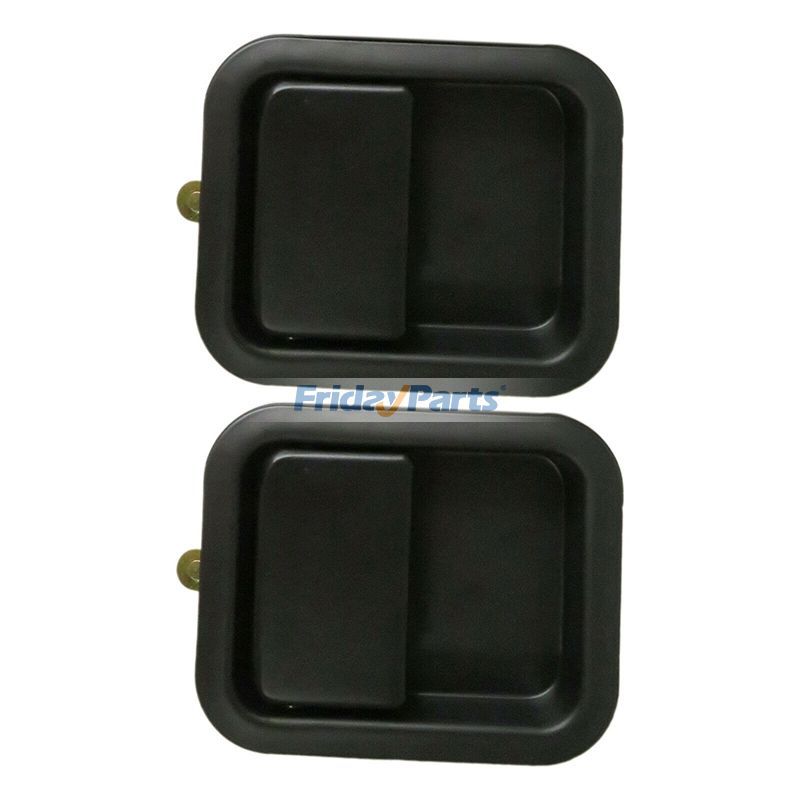 Metal Door Handles Outside Exterior Front LH & RH Pair Set 55176382AE 55076222 55176383AE 55076222 for Jeep Wrangler