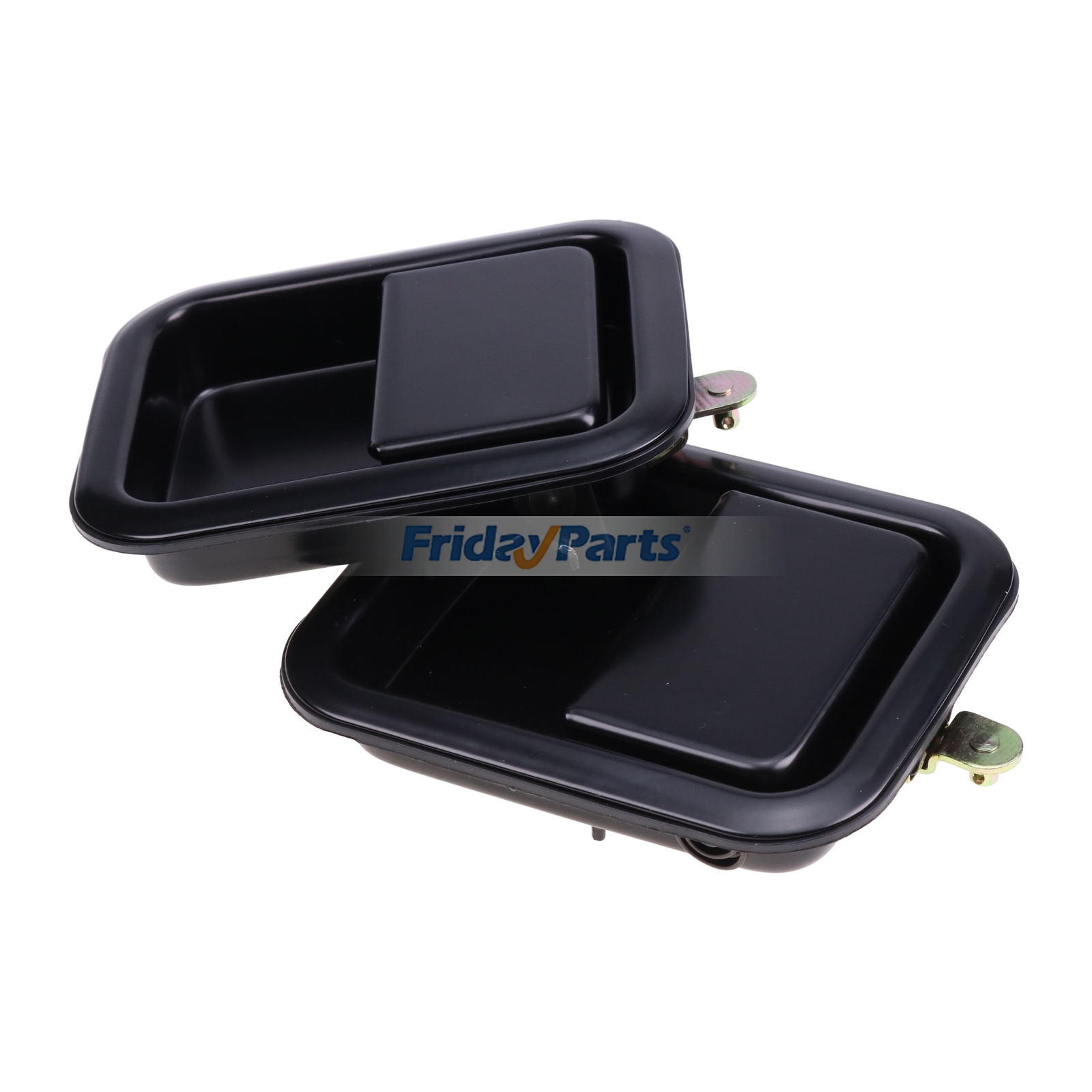 Metal Door Handles Outside Exterior Front LH & RH Pair Set 55176382AE 55076222 55176383AE 55076222 for Jeep Wrangler