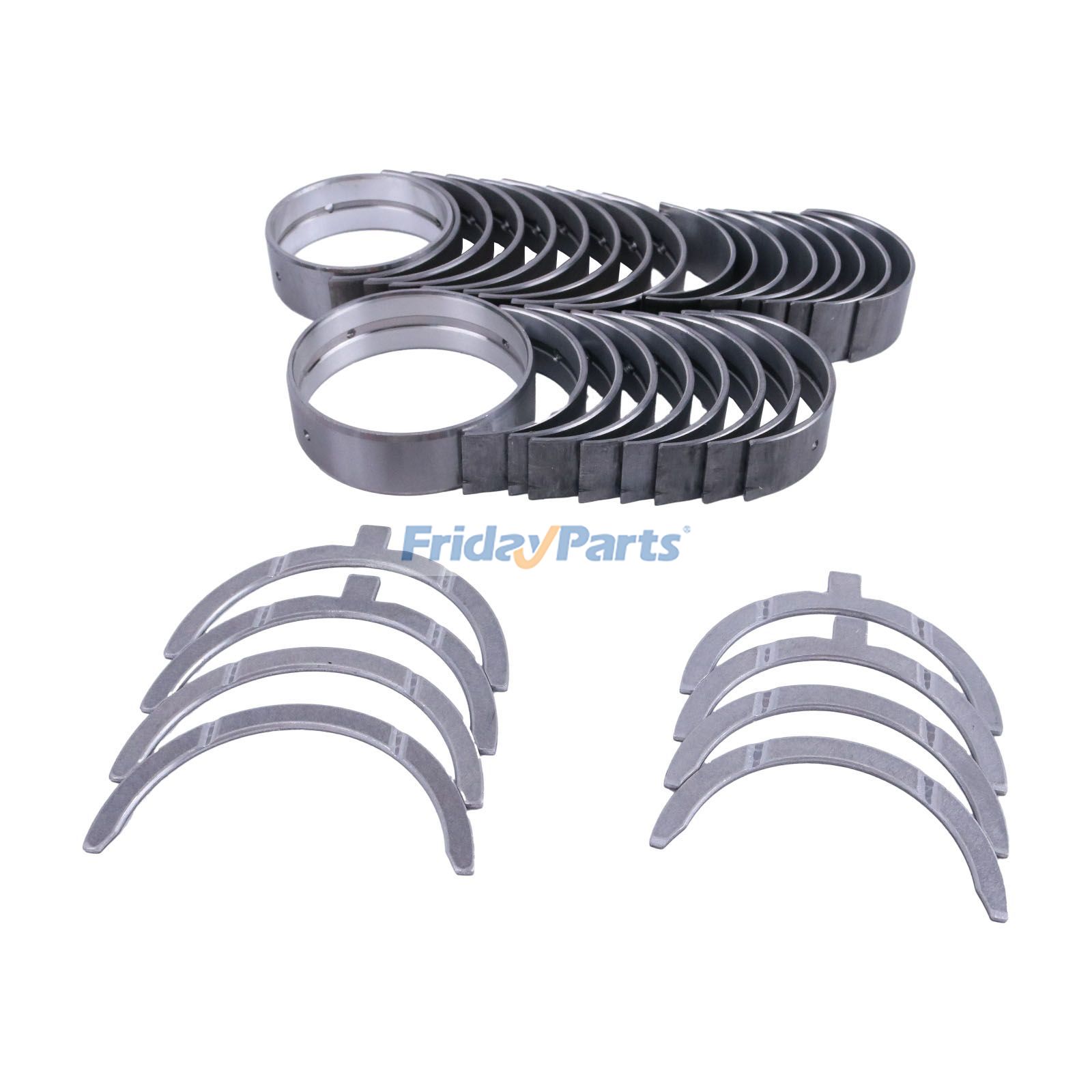 1 jeu de roulements principaux et de bielle avec rondelle de butée de FridayParts