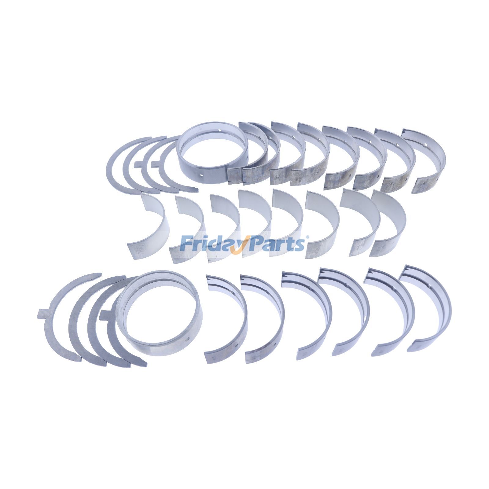 1 jeu de roulements principaux et de bielle avec rondelle de butée Pour KUBOTA