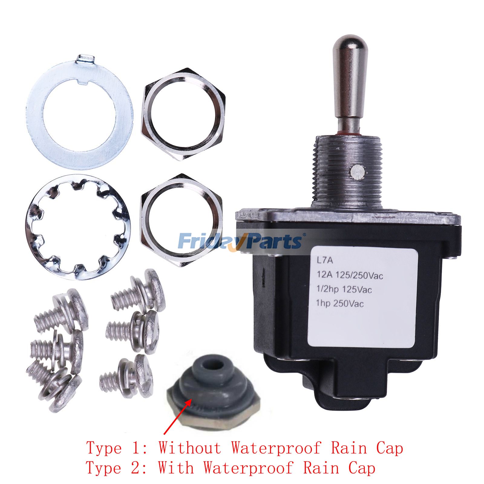 Toggle Switch for Aerial Work Platforms