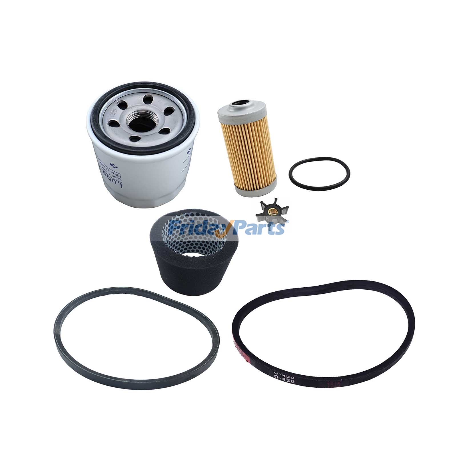 Minor Kit 128270-12540 104211-42090 104500-55710 119305-35151 for Yanmar Engine 2GM 3GM