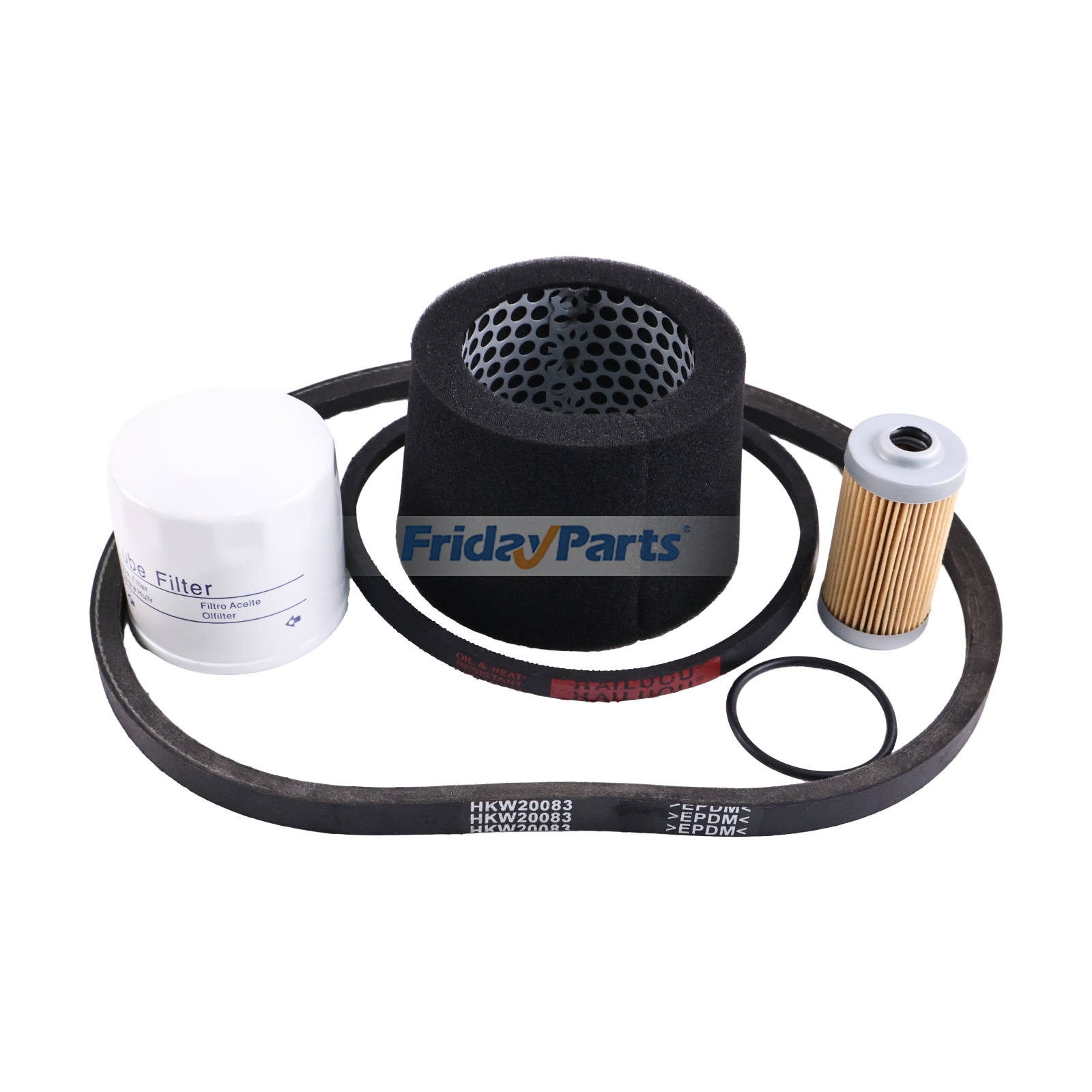 Kit menor 128270-12540 104211-42090 104500-55710 119305-35151 para motor Yanmar 2GM 3GM de FridayParts