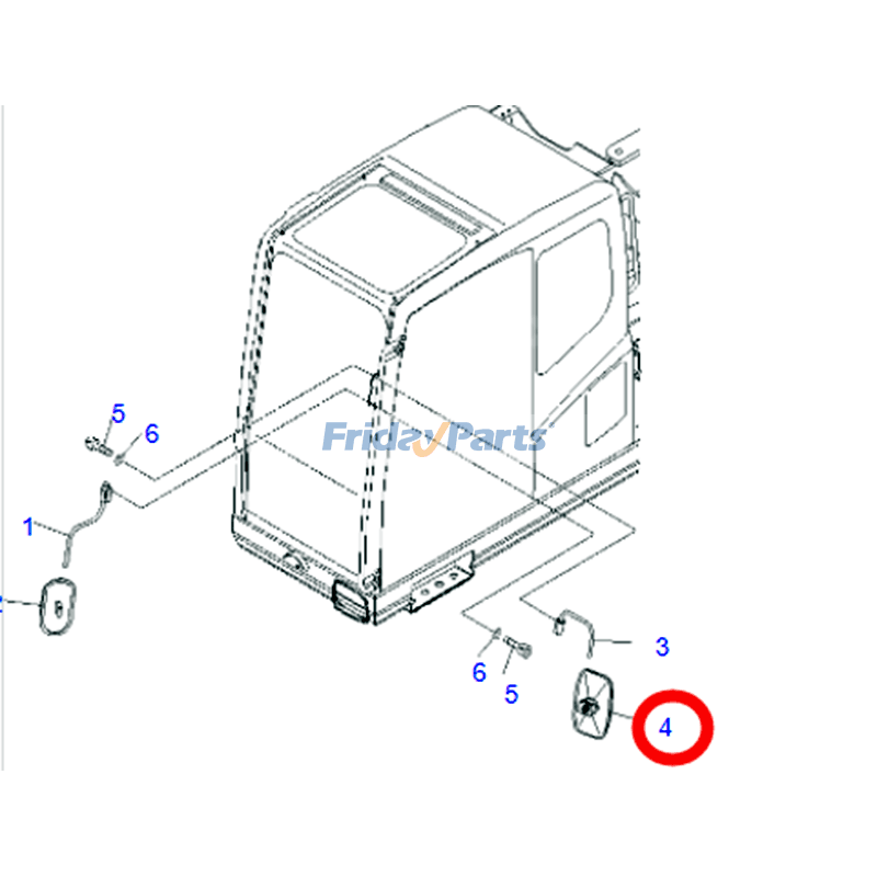 Miroir PW130 PW140 PW148 PW160 PW180 PW200 PW220 de FridayParts