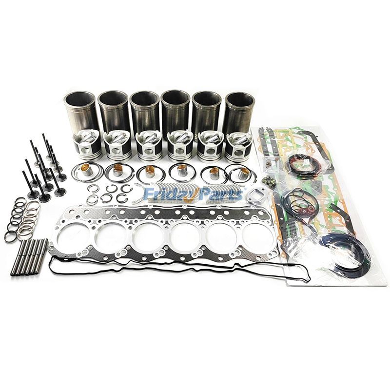 Kit de reconstrucción y reacondicionamiento de motor para excavadora Mitsubishi 6D15 Kato HD800-5 HD800-7 HD900-5 HD900-7