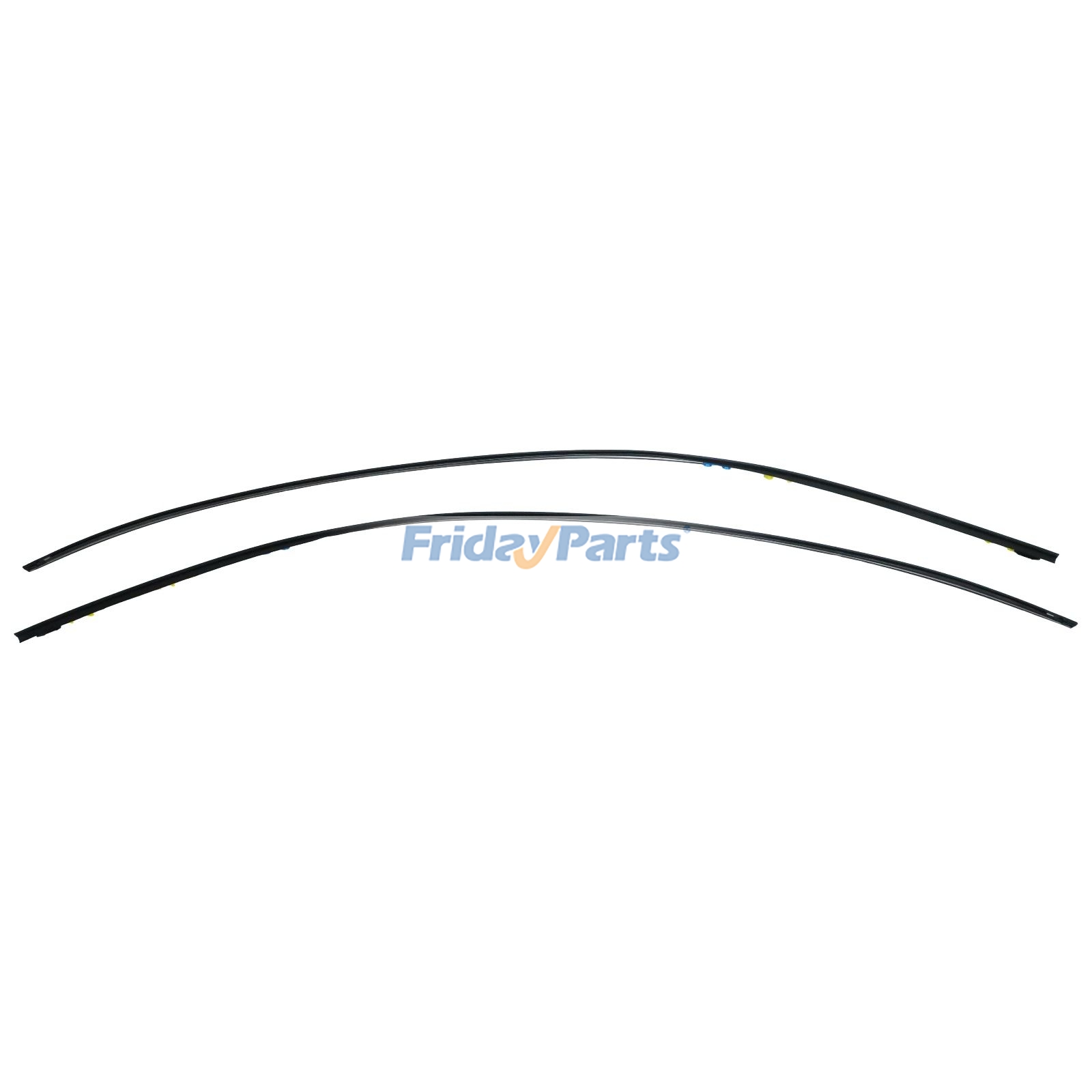 Juego de molduras laterales de goteo izquierda y derecha 73168-SNA-013 73158-SNA-013 para Honda Civic 2006-2011 de FridayParts