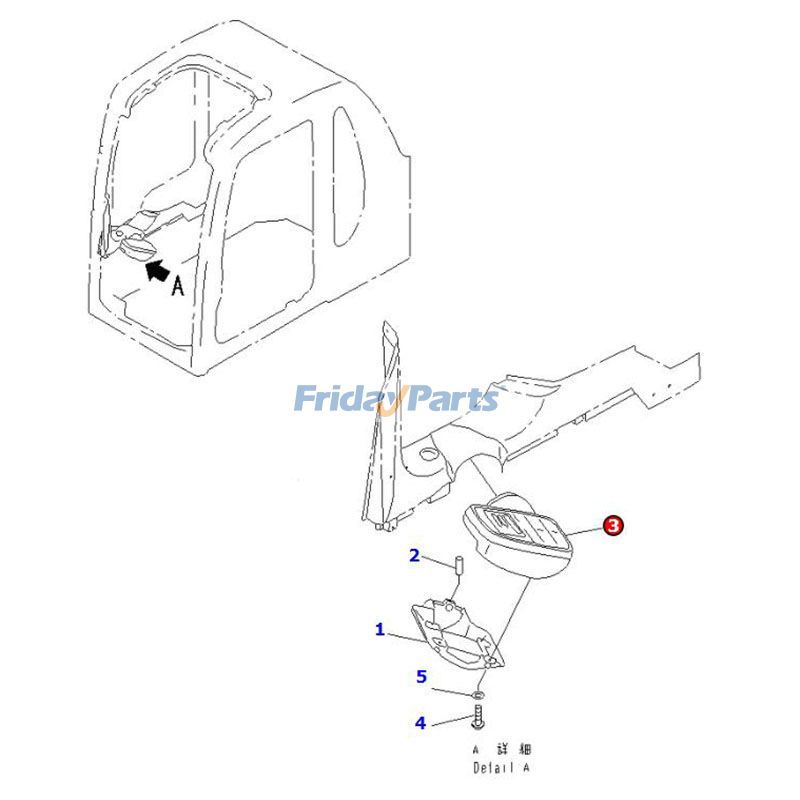 Pantalla de monitor 7834-73-8000 para excavadora Komatsu PC200EL-6K PC150-6K PC150LC-6K PC160-6K PC180LC-6K PC180NLC-6K PC200EN-6K PW130ES-6K de FridayParts