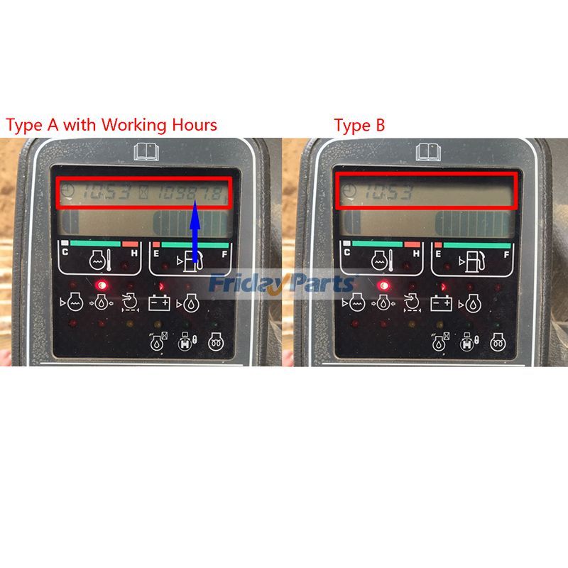 Pantalla de monitor 7834-73-8000 para excavadora Komatsu PC200EL-6K PC150-6K PC150LC-6K PC160-6K PC180LC-6K PC180NLC-6K PC200EN-6K PW130ES-6K Para KOMATSU