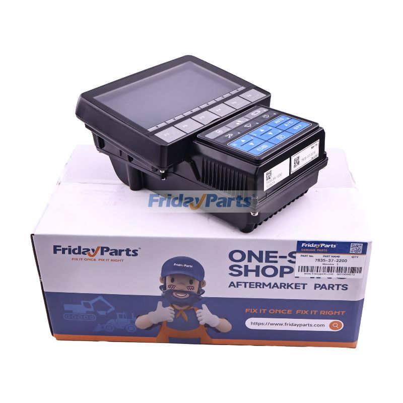 Monitor 7835-37-2200 para excavadora Komatsu PC88MR-10