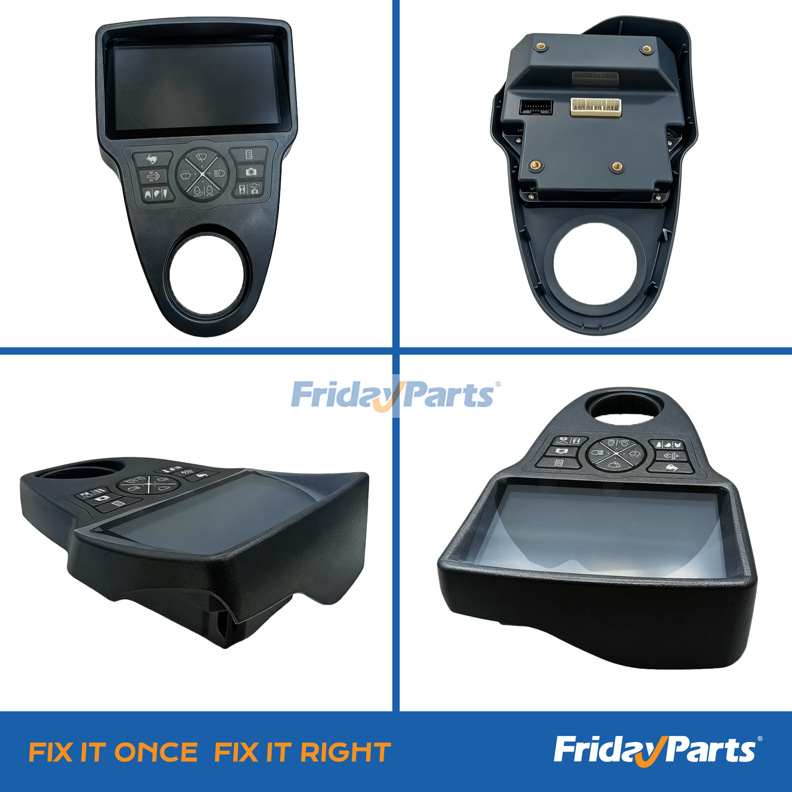 Monitoranzeigefeld KHR28001 KHR41502 für CASE CX160C CX210C LR CX210C LC CX300C CX130C Sumitomo SH200 Baggerfür Für CASE,Für SUMITOMO