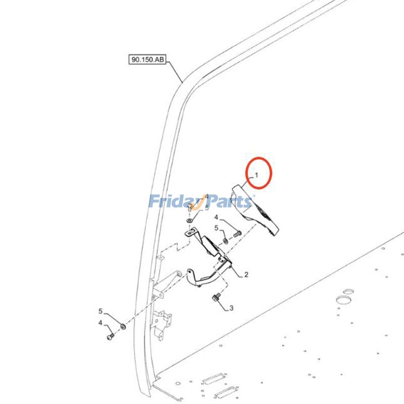 Monitor KHR43221 para excavadora CASE CX130D CX160D CX210D CX250D CX300D CX350D CX490D CX500D CX750D Para CASE