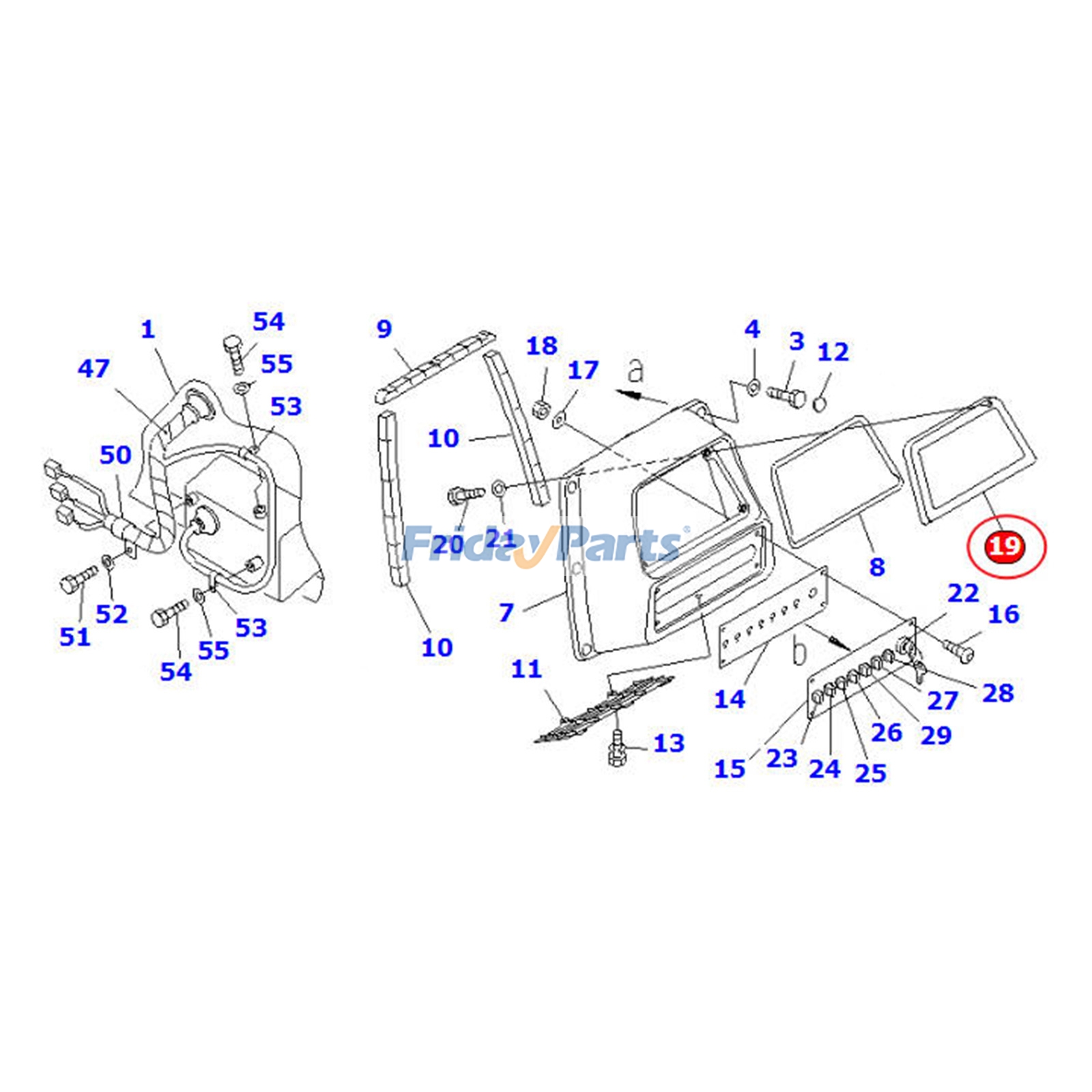 Monitor Panel for Dozer