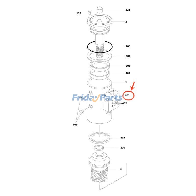 高所作業車 モーションコントロールバルブ