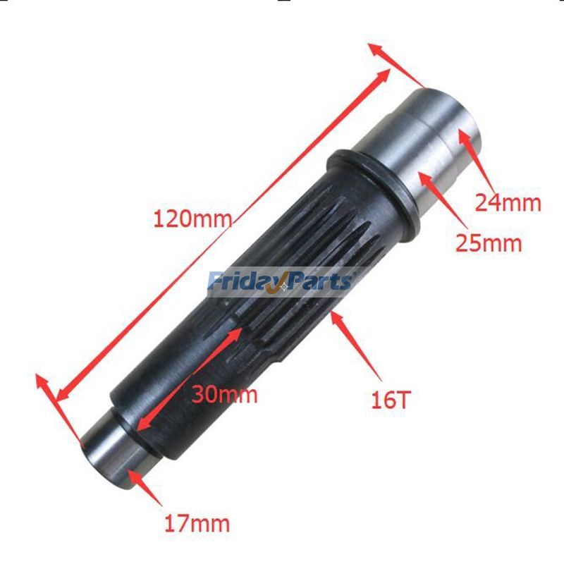 エクスカベーター カヤバ MAG-33VP-500-3 用モーターシャフト