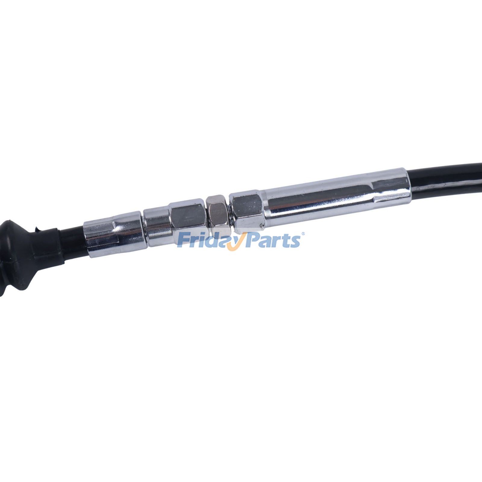 FridayParts Motorcycle Stainless Steel Clutch Cable 