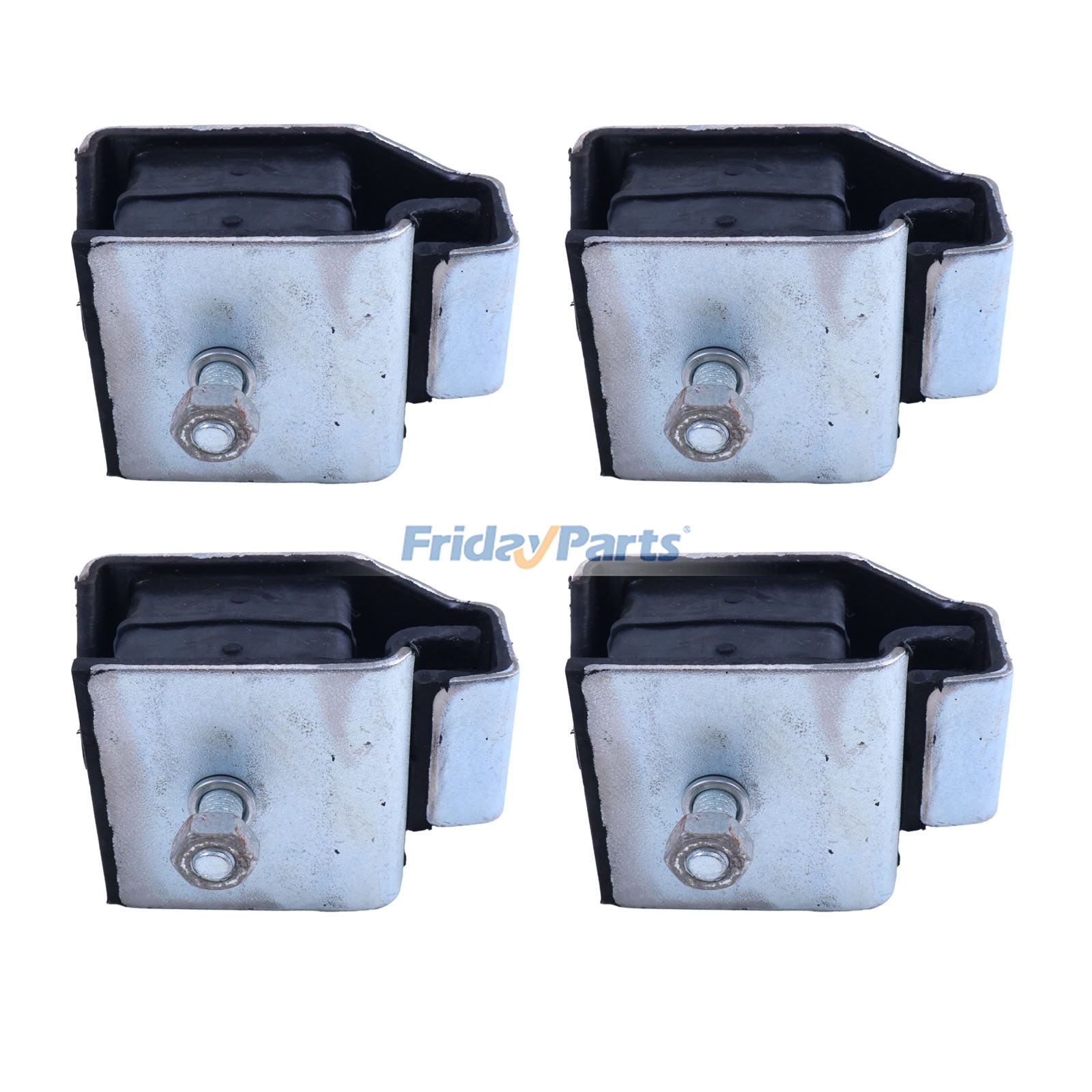 コマツ CD30R-1 PC40MR-1 PC45MR-1 PC50MR-2 PC55MR-3 PC58UU-3 SK714-5 WA100-5 WA200-5 用 4 PCS マウントゴムクッション 20S-01-71331