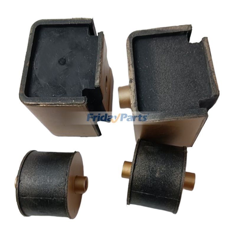 1 jeu de pieds de coussin en caoutchouc de montage pour pare-chocs pour Daewoo Doosanpour Pelle