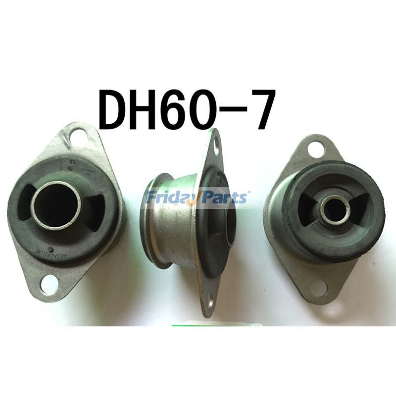 1 Set Mounting Rubber Cushion Feet Bumper for Daewoo Doosan Excavator DH60-7