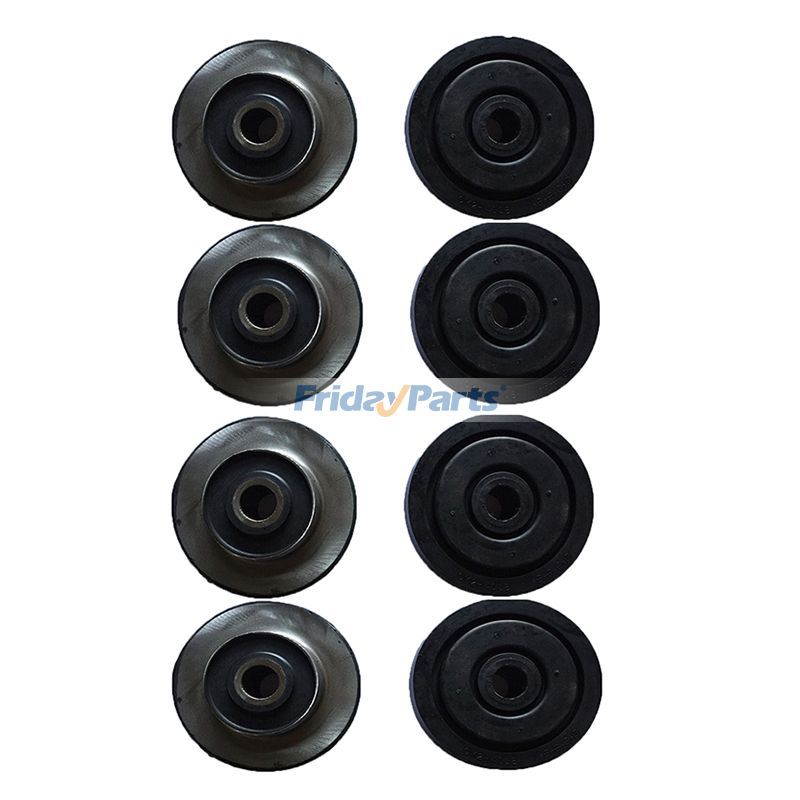 1 Set Mounting Rubber Cushion Feet Bumper for Daewoo Doosan Excavator DH80-9