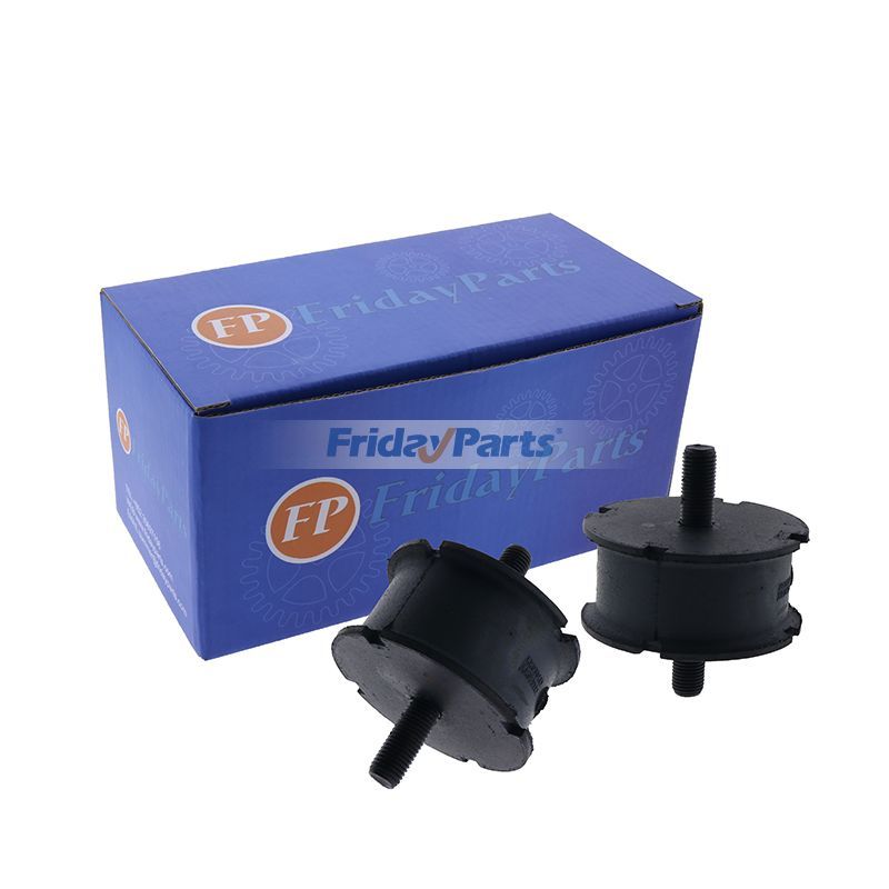 2 piezas de amortiguador de goma para montaje en goma 06119393 para Bomag BW161 BW217 BW151 BW202