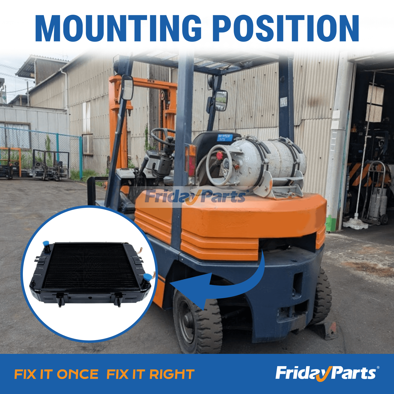 Integrated Cooling and Coolant Storage Design，High-Capacity Heat Dissipation for Demanding Operations，Durable All-Metal Construction with Anti-Corrosion Treatment，Leak-Proof Seam and Gasket Engineering，Easy-Fill and Visual Coolant Level Monitoring