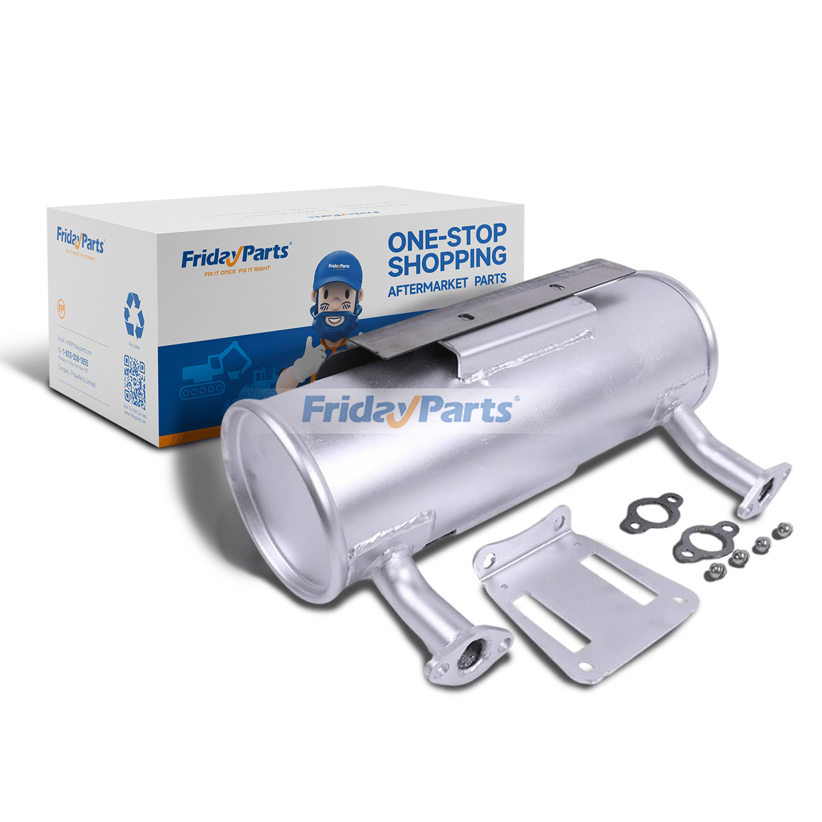 Muffler Kit 24 786 12-S for Kohler Engine CH18 CH20 CH25 CH620 CH640 CH730 CH740