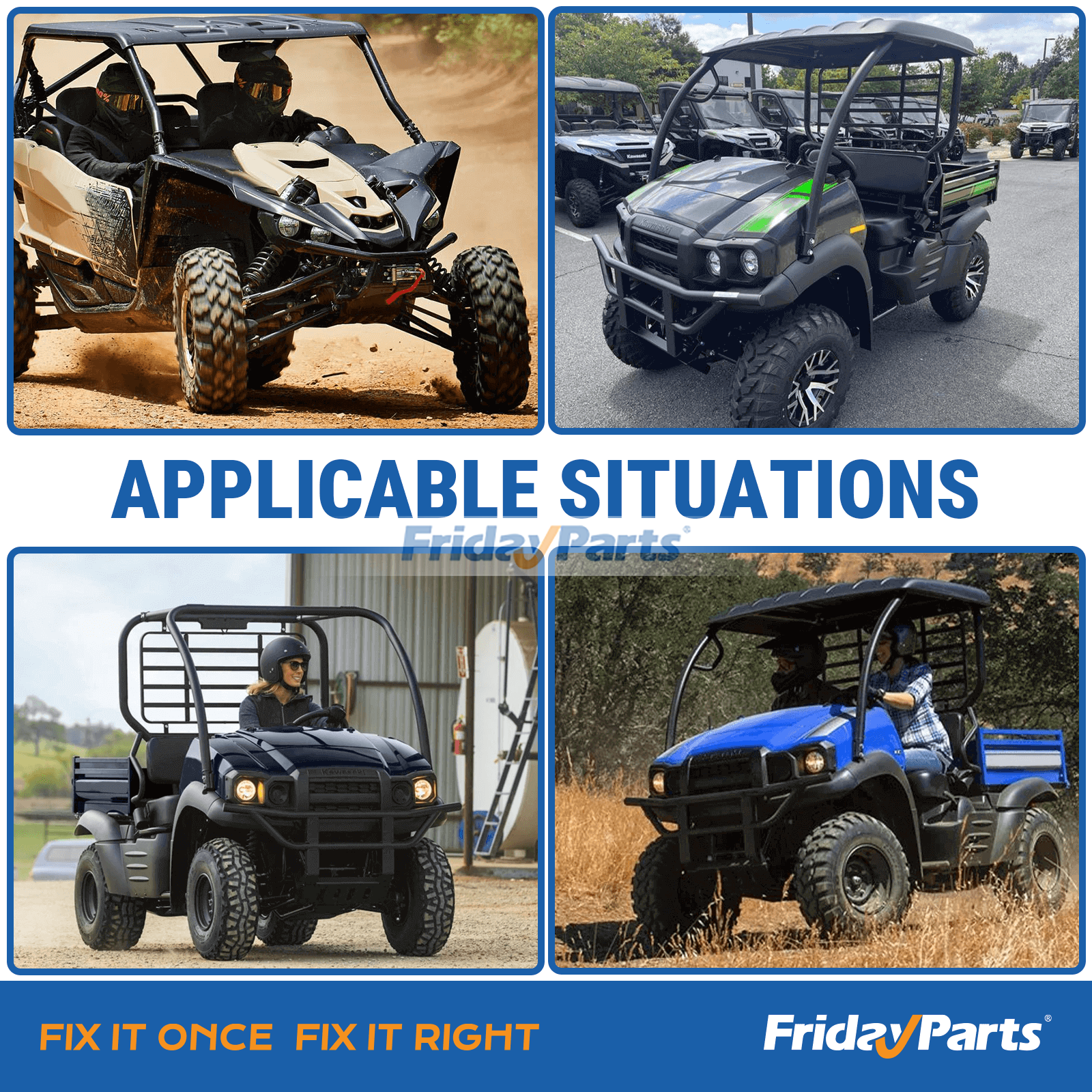 FridayParts Muffler 